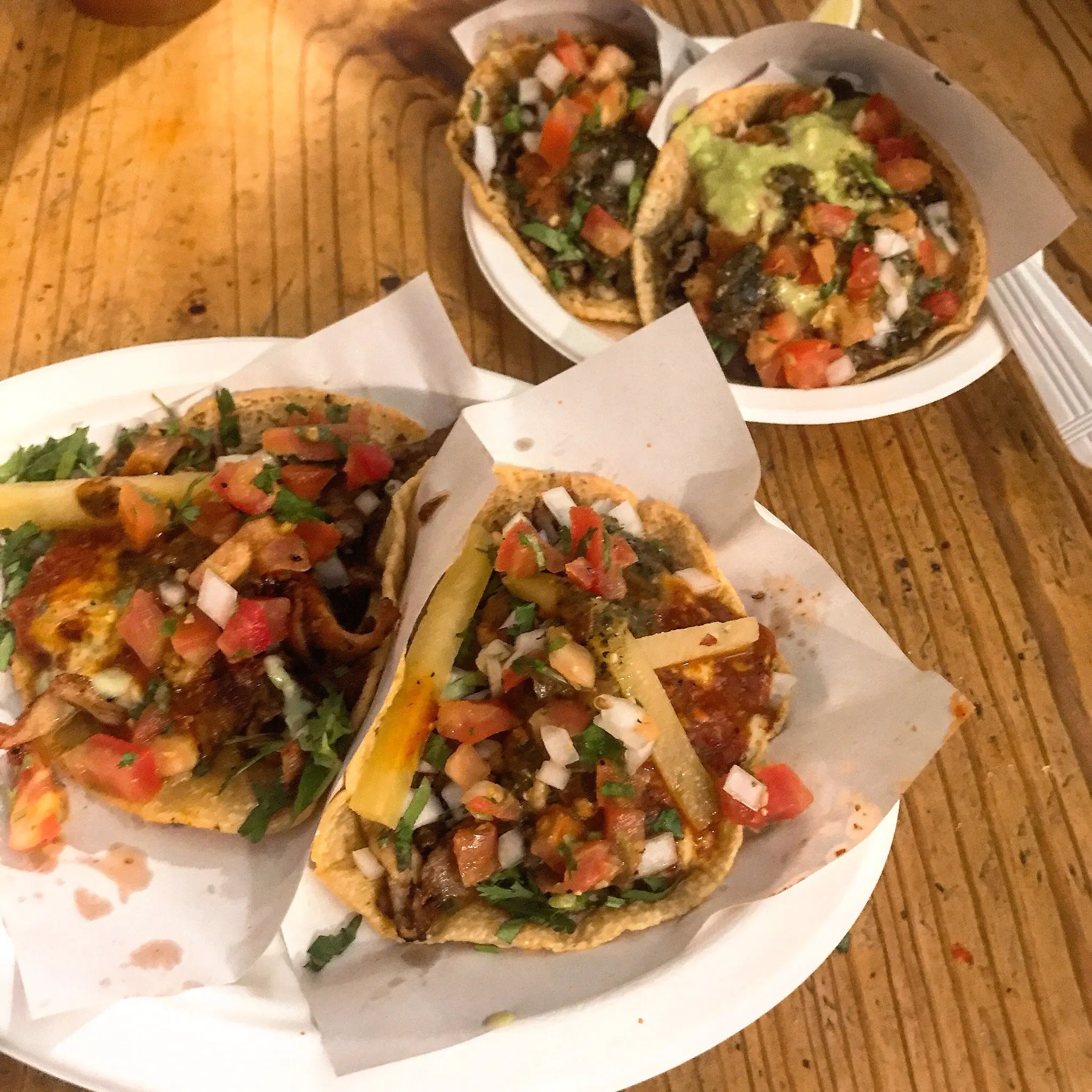 Los Tacos No.1 signature dishes Carne Asada TacosAdobadaPollo AsadoNopal